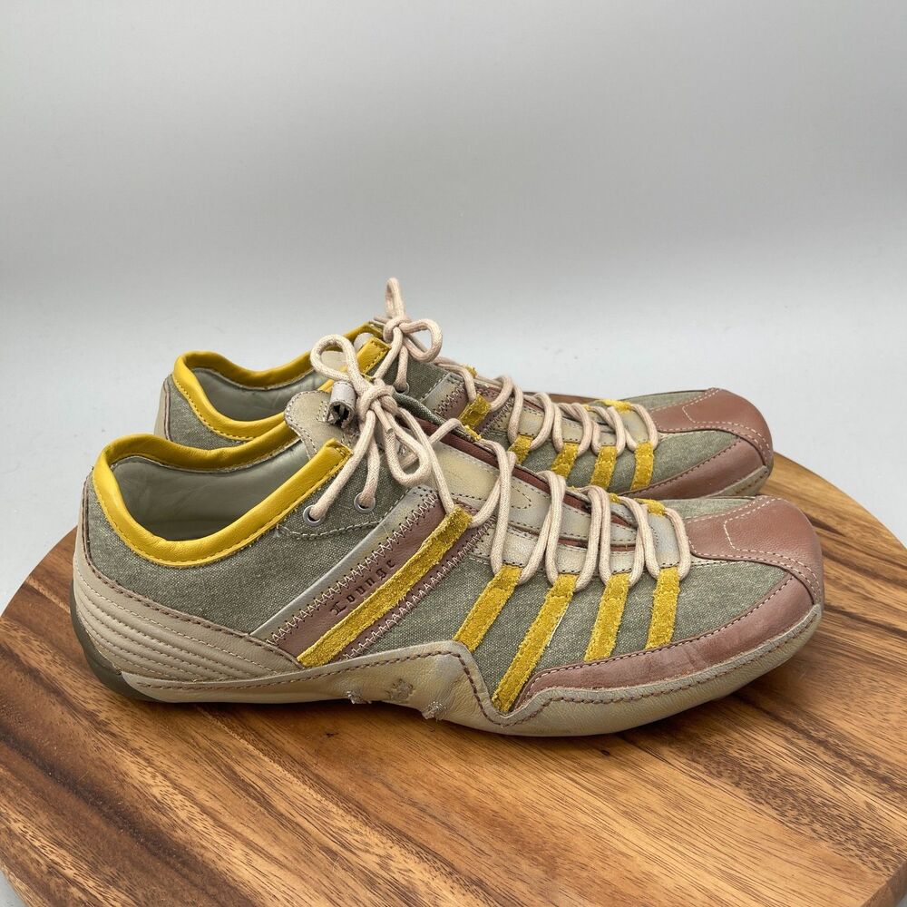 Mark Nason Lounge Shoes Mens Size 13 Multi-color Leather Casual Comfort Sneakers